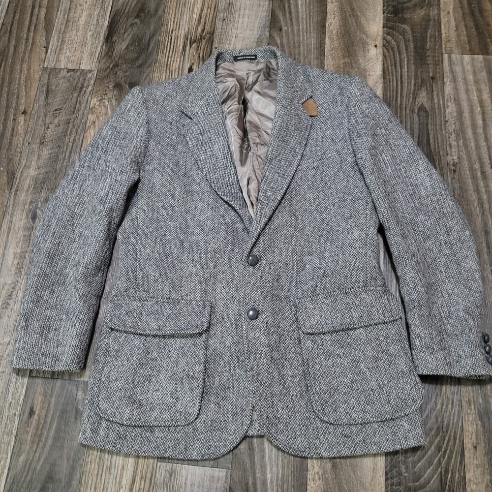 Vintage Orvis Harris Tweed 100% Wool Blazer Men's 40